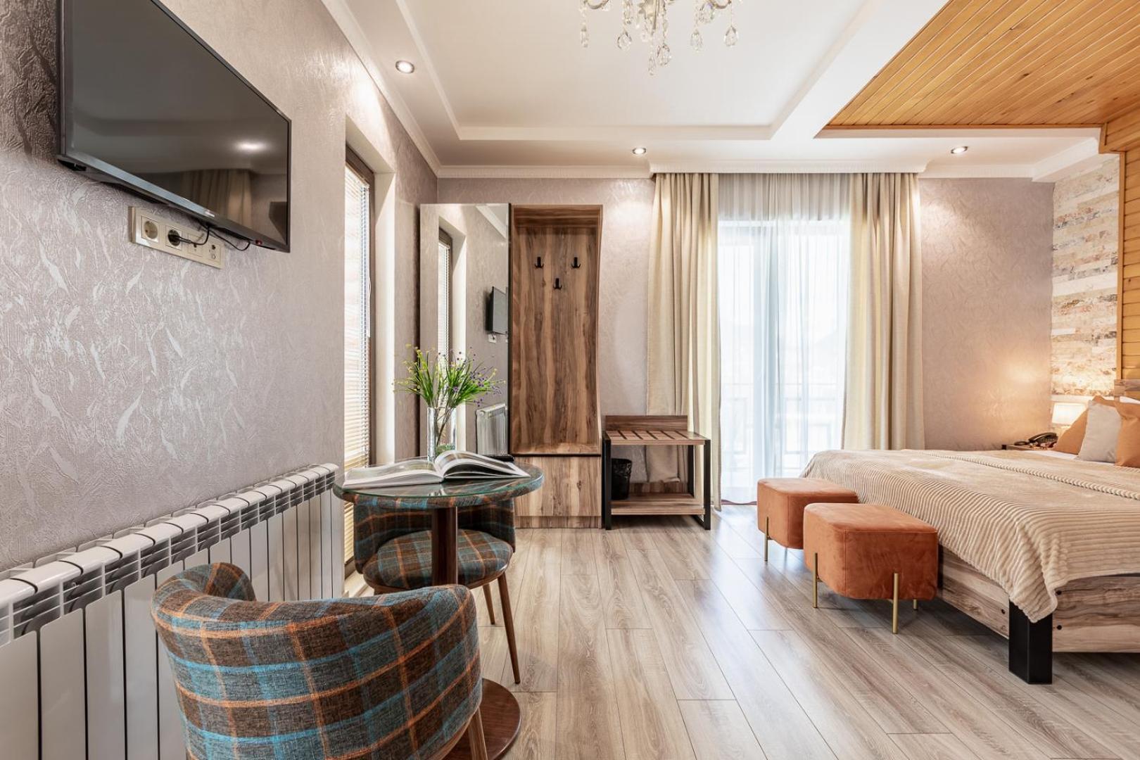 Hotel Gold Tower Mestia Kültér fotó